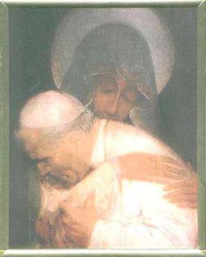 pope john paul ii shot mother mary